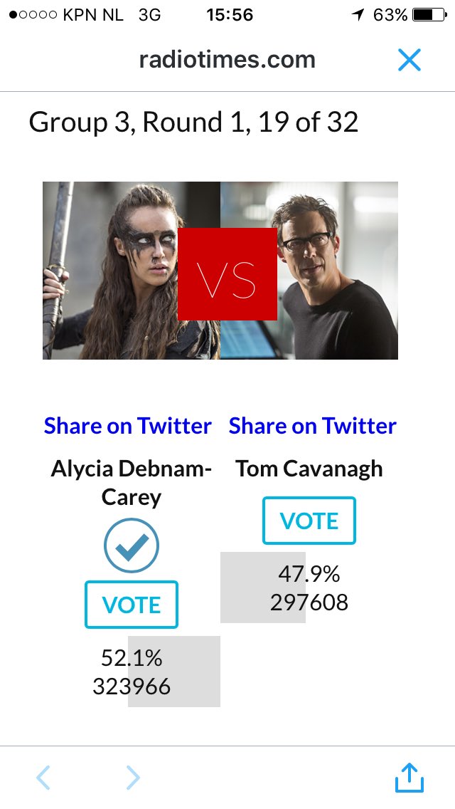 Sylvana8's tweet photo. We did it again #clexakru! On to the next round, proud of this fandom! #clexapower #clexa https://t.co/fotC3TXfed