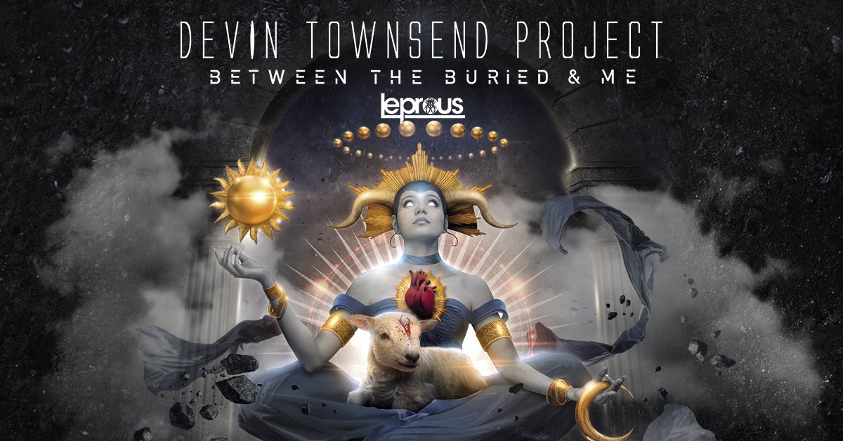 #DevinTownsendProject, #BetwenTheBuriedAndMe &amp; #Leprous till Göteborg och Malmö! bit.ly/29OlBG4
