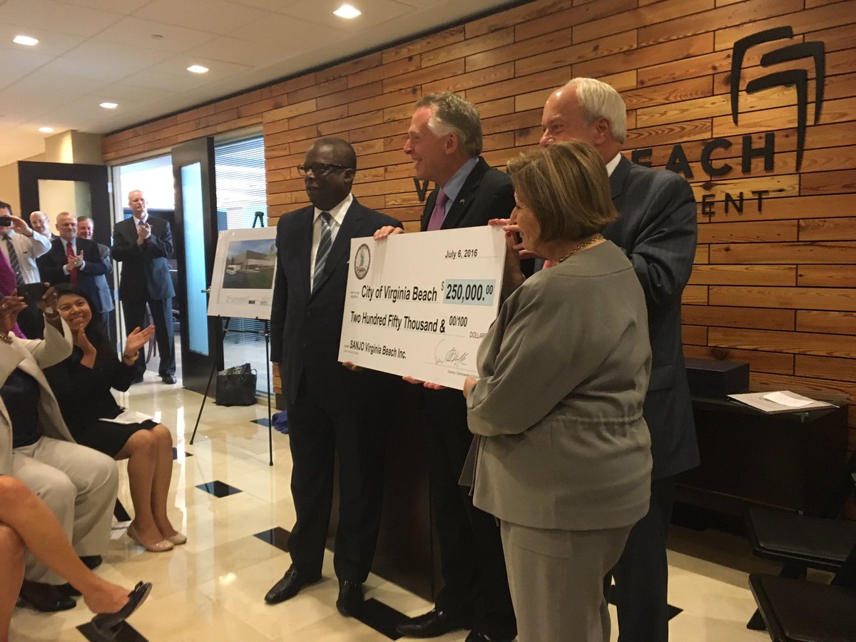 vjbarn's tweet photo. SANJO Corte Fino brings 85 new jobs and invests $17.5 million. Congrats @GovernorVA @YesVirginia_org &amp; @VaBeachED https://t.co/vZSG4Svl56