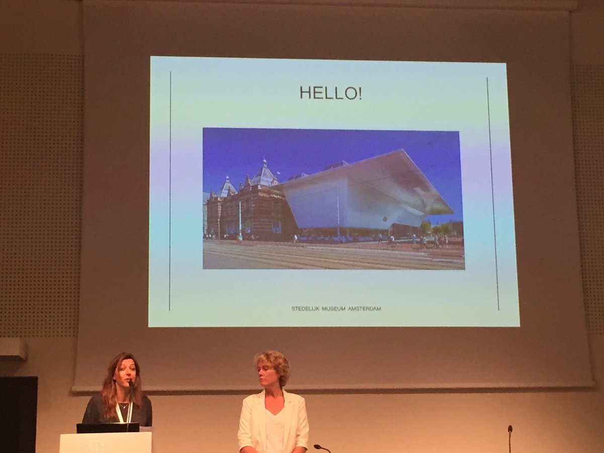 bjornstenvers's tweet photo. #ICOMilano2016 Stedelijk Museum talks about Core Values & audiences #icommpr2016 https://t.co/onjfMgCWxP