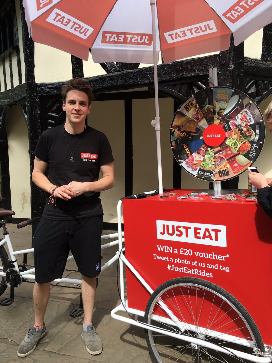 Head to Soho Square & grab some free @JustEatUK vouchers! #fdbloggers