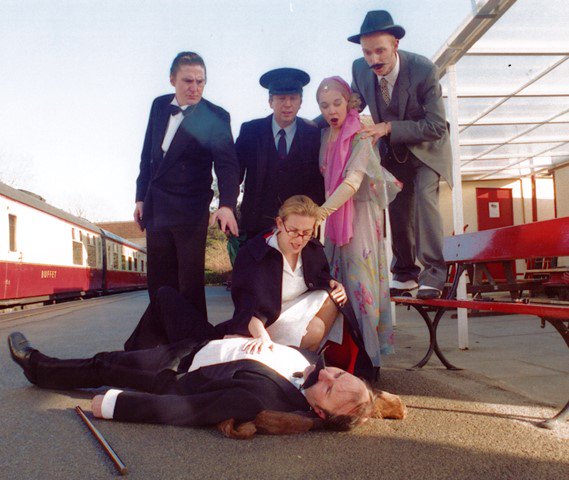Tickets are selling very well for <a href="/BigAdventures1/">Big Adventures</a> Murder on the Churchill Express lichfieldgarrick.com/Murder-On-The-…