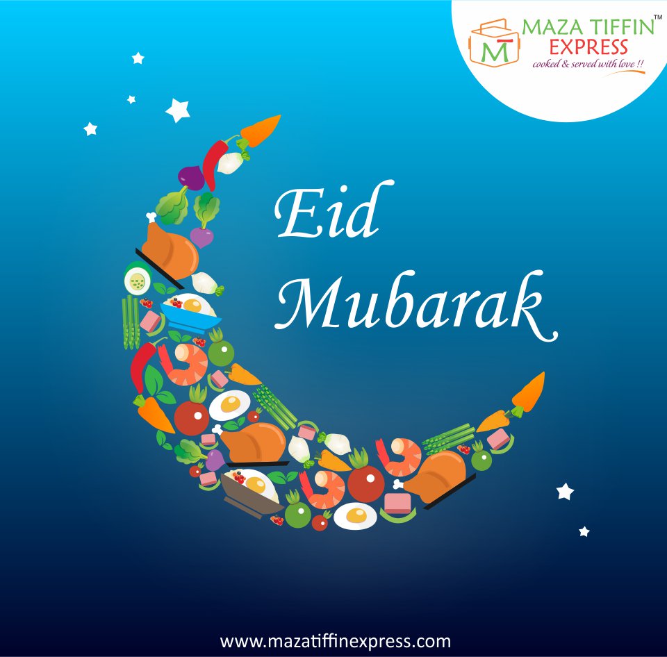 MazaTiffinExp's tweet photo. Team #MazaTiffinExpress wishes all the #foodies out there #EidMubarak! #pune #kothrud @PuneFoodAlerts @PuneFoodiez https://t.co/TJzAWpiSjY