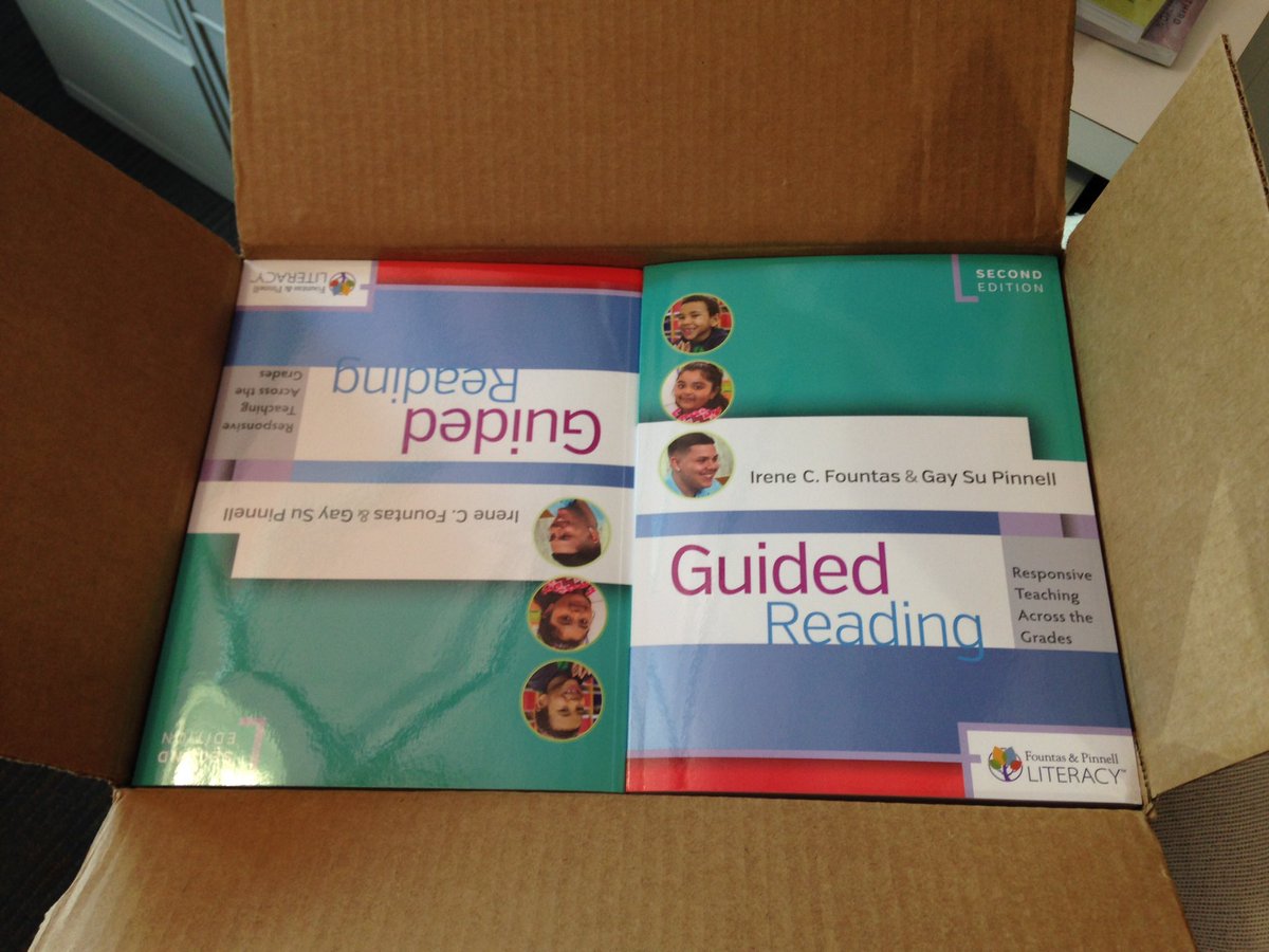 FountasPinnell's tweet photo. Hot off the presses! Both Guided Reading and the Literacy Continuum have just arrived @HeinemannPub #fpliteracy https://t.co/Yj5R6pFTGX