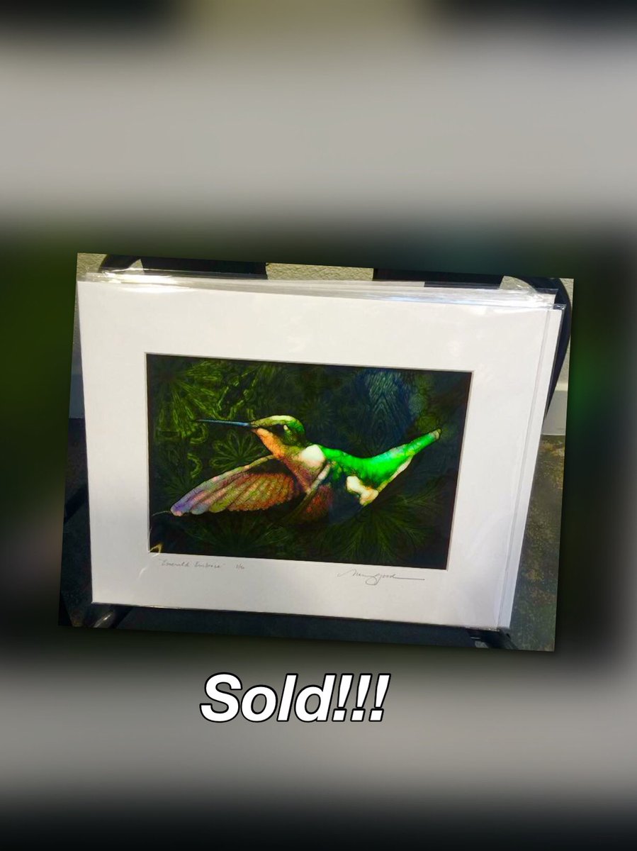 TwistedArtistGo's tweet photo. Sold at #twistedartistgallery #art #Hummingbird #nancygood https://t.co/9YlfdveBZK