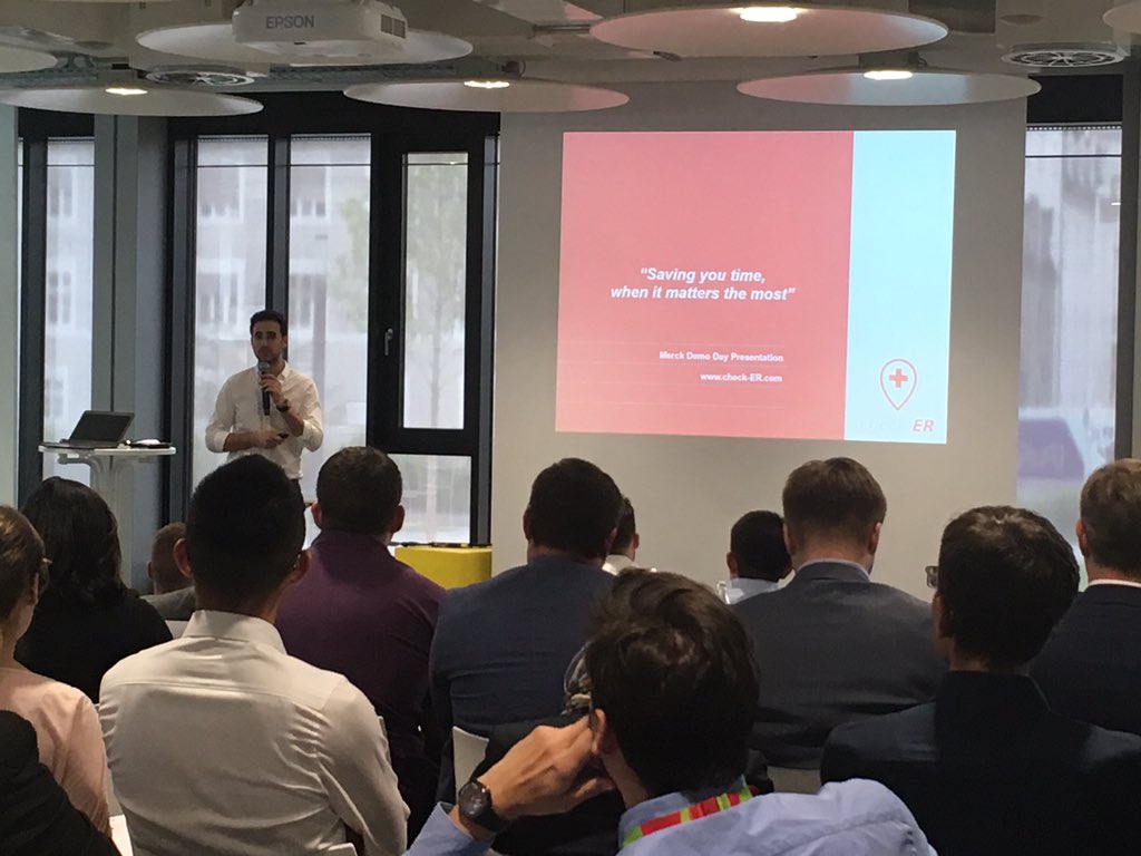 check_ER_'s tweet photo. Demo day! Thank you @merckgroup for those 3 amazing months in the accelerator program! #innovation #digitalhealth https://t.co/YOlbUpdgE0