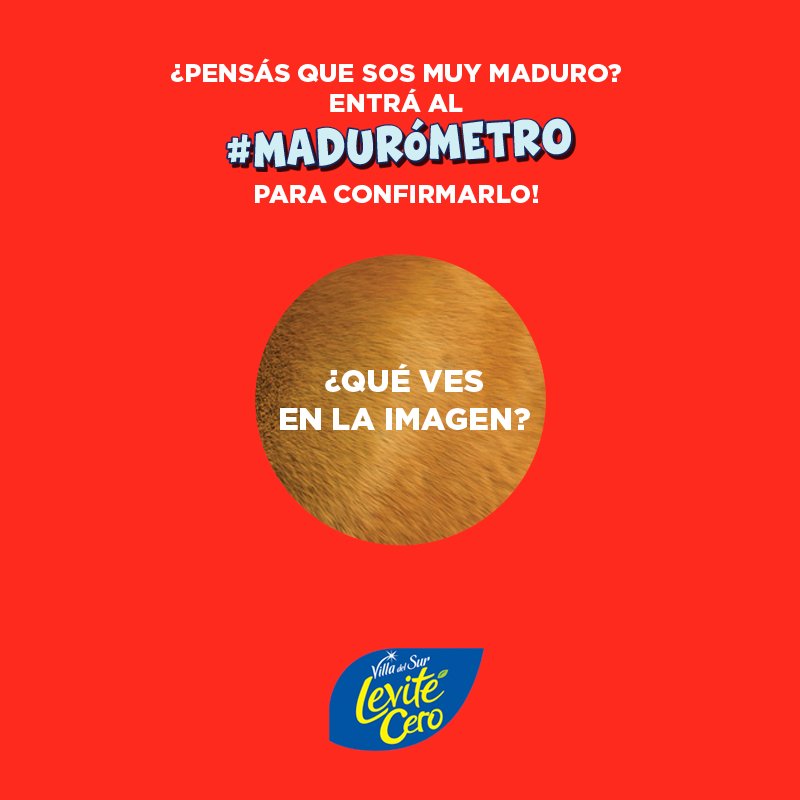 LeviteCERO's tweet photo. Ya hiciste el test del Madurómetro? Compartí tu respuesta y decí #MaduréCero! https://t.co/Pd8lZUKWdI https://t.co/VqjAZvfYds