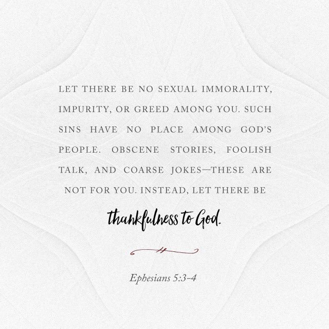 Wisdom of the day.
Let thankfulness roll off your lips rather than lust.
#HimFirstBro