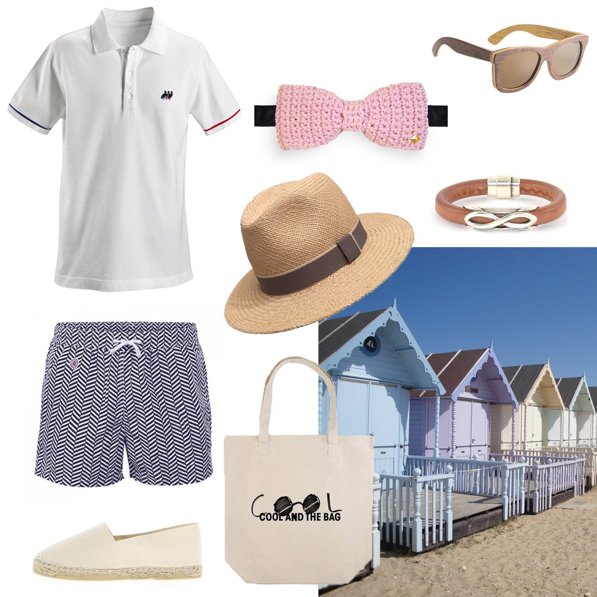 #Lookoftheday #ootd Un look masculin, 100% plage &amp; soleil ! Et surtout 100% #MadeinFrance bit.ly/29qqYgx 😎