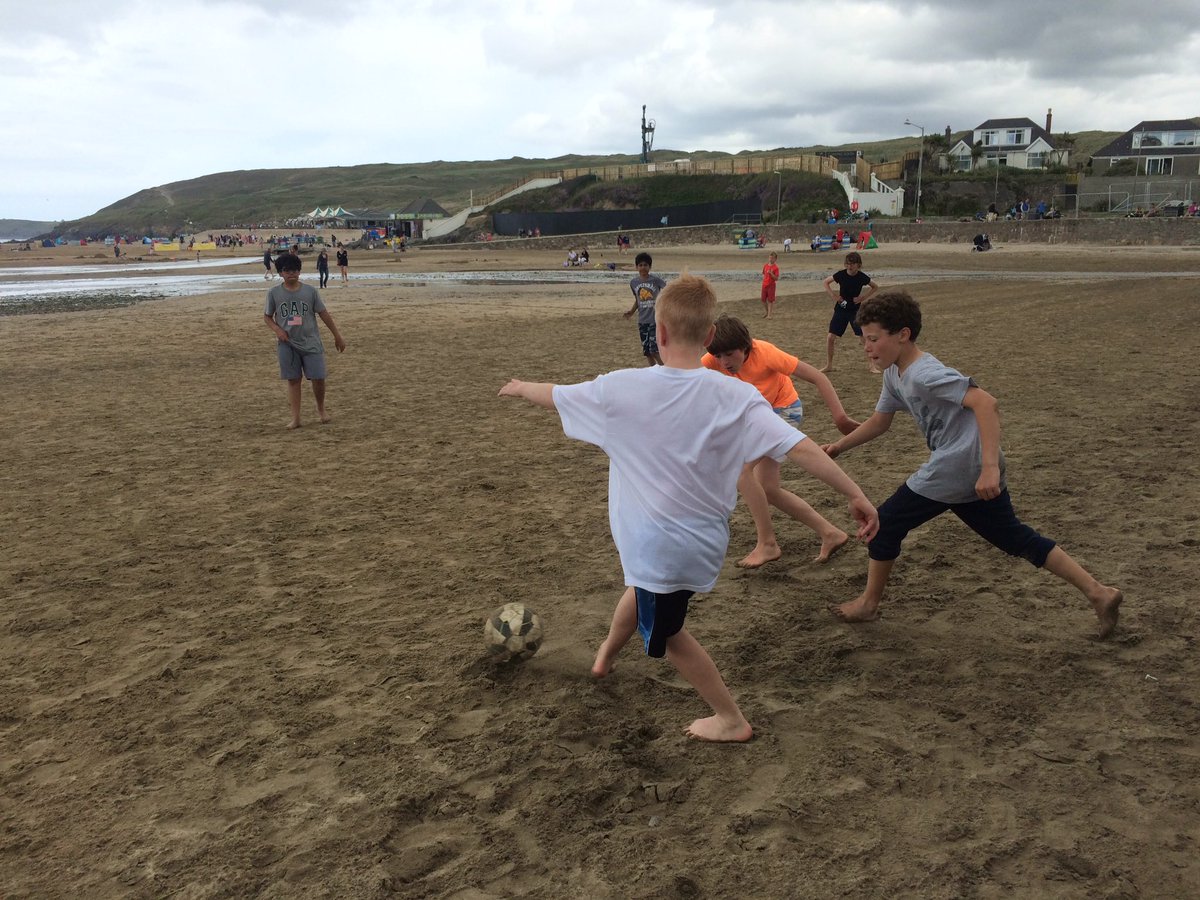 MissColesTeach's tweet photo. I thought we were all officially exhausted, then someone said ⚽️FOOTBALL⚽️ #ppssurf https://t.co/9OYcCDz7gF