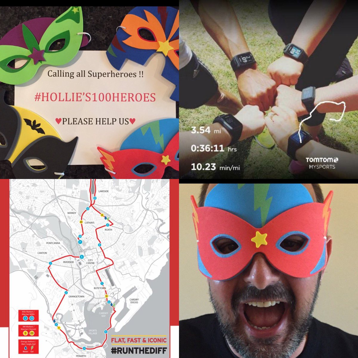 We're so amazed <a href="/HelpHollie/">Help Hollie</a> have already got over 104 heroes running #CardiffHalf in #Hollies100 with us this year!