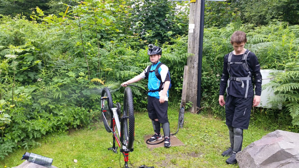 It's all part of the fun :) #wksmtbcrew