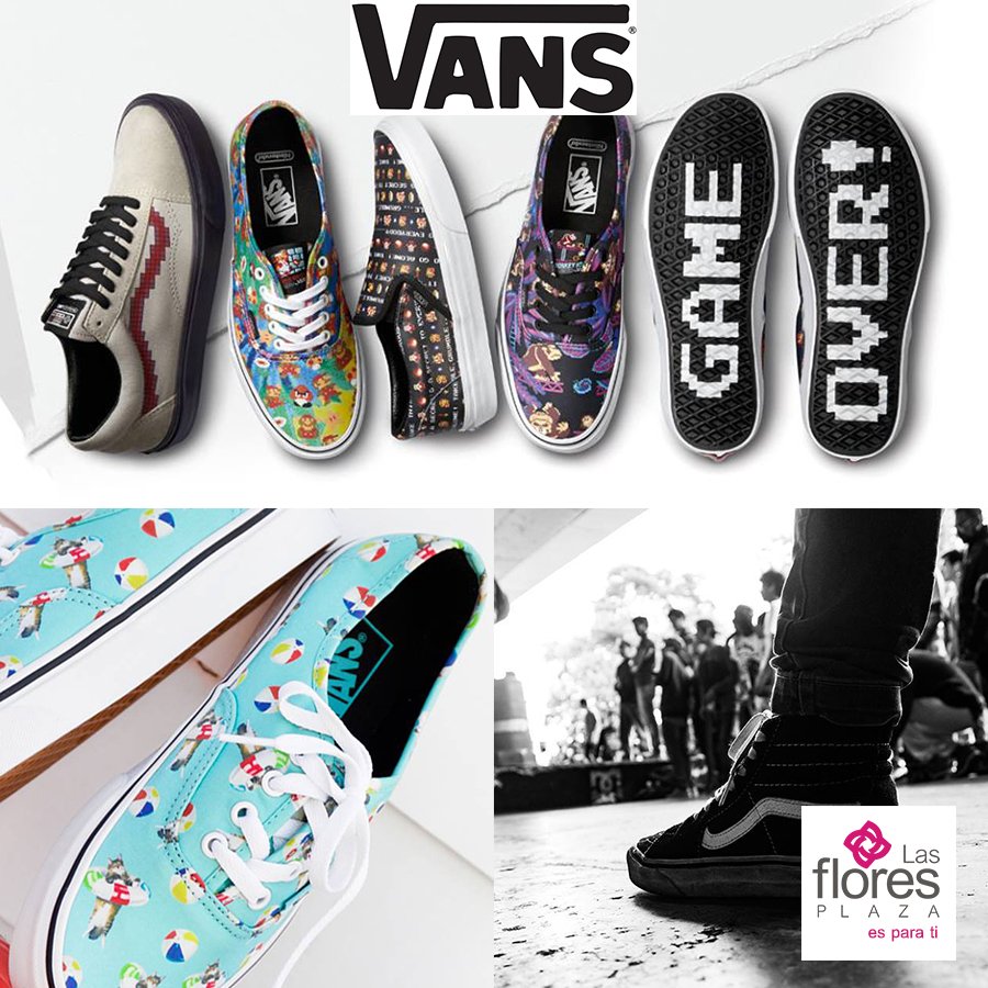 vans plaza las flores