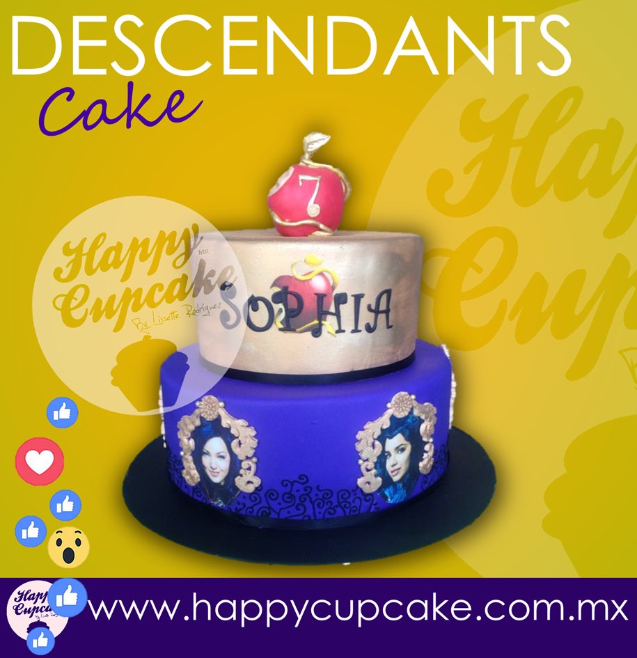 Happy_CupcakeMx's tweet photo. #DescendantsCake #Cake #HappyCupcake https://t.co/Q6UGT3k9rt