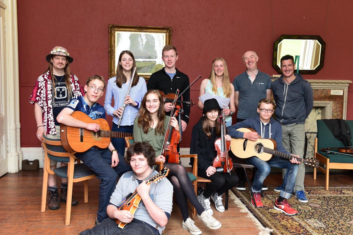 SouthLanCouncil's tweet photo. SL youngsters take part in music workshops run by @handsupfortrad at Wiston Lodge, Biggar https://t.co/njryWL6lTA https://t.co/pyzZgfY27k