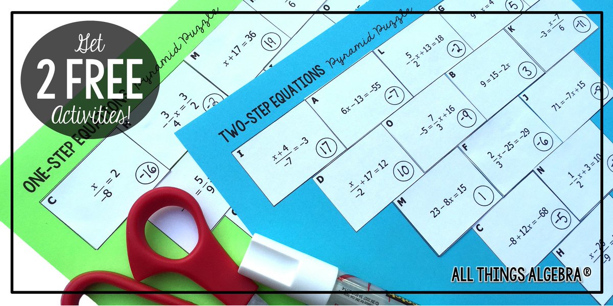 AllThingsAlg's tweet photo. #mathchat #mathfreebies Join my email list to get my latest news & get two free activities! https://t.co/ucJI3Ul1LT https://t.co/hXSCIJgHeA
