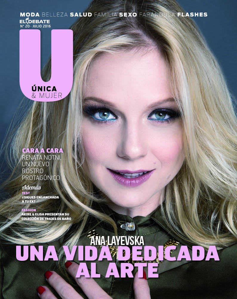 RevistaUyM's tweet photo. La hermosa @annalayevska es nuestra portada de Julio, lee aquí su entrevista: https://t.co/epUpLbXXvU https://t.co/2ZyfTwhwLj