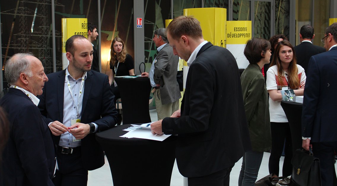 ToineBs's tweet photo. Petit retour photo du #ParisSaclayConnexion d'hier à l'#EDF_Lab avec @FinanceTechno :-) https://t.co/9TSDtWea10