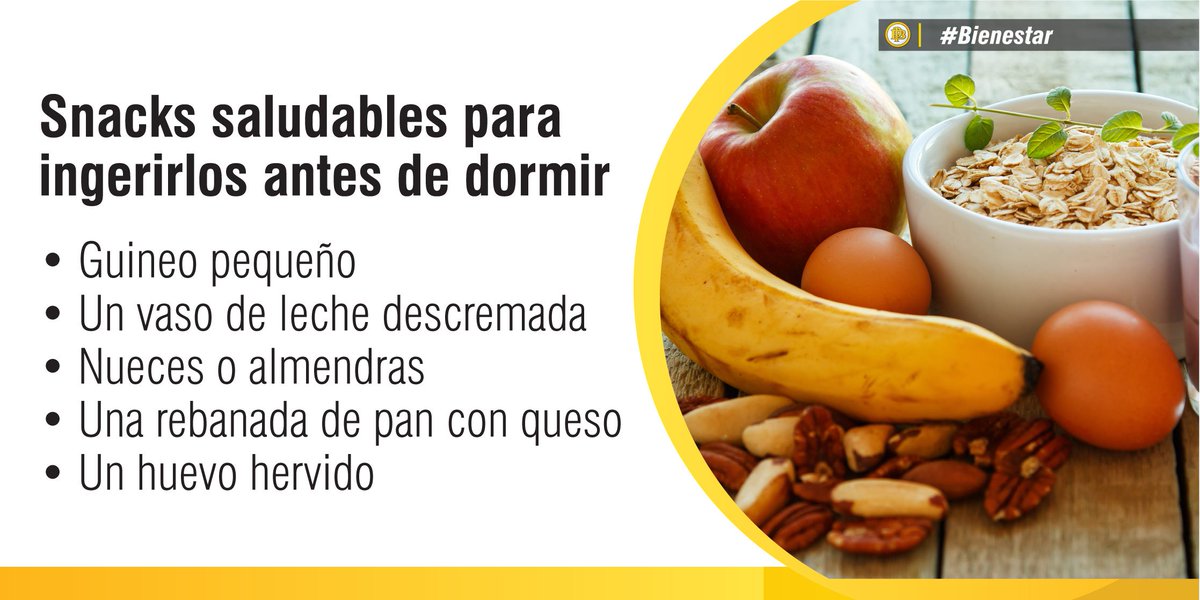 BancoPichincha's tweet photo. ¡No se duerman sin comer! Hay alimentos recomendados para este momento del día. #Bienestar https://t.co/HbHpXv3rW2