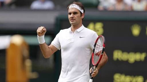 FadziW's tweet photo. What a comeback @rogerfederer hope you can make history #Wimbledon #letsget18 https://t.co/5ZkiaDmFcc