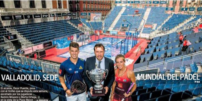 PADELABSOLUTE's tweet photo. [WPT] Valladolid presume de ser la Plaza Mayor de pádel Mundial https://t.co/99tmnsgDmU @AyuntamientoVLL https://t.co/5gjd5hGhYB