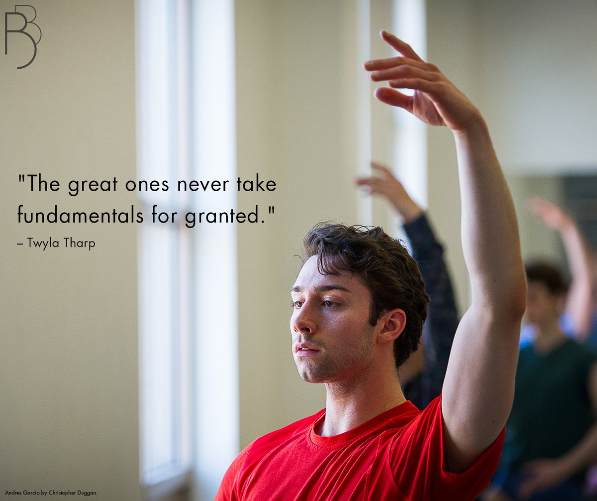 BostonBallet's tweet photo. Back to the basics with today's #WednesdayWisdom. https://t.co/IXzPxMqgMs