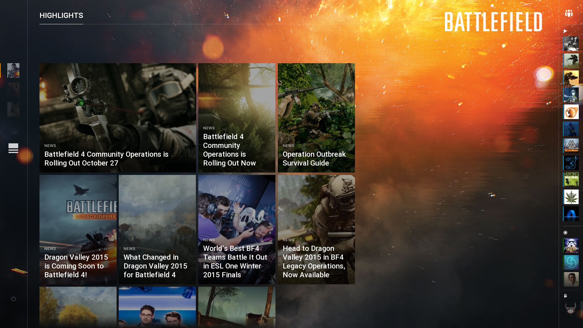 Battlefield Roundup The New Battlefield 4 User Interface Bf4 Battlefield Battlefield Roundup The New Battlefield 4 User Interface Bf4 Battlefield