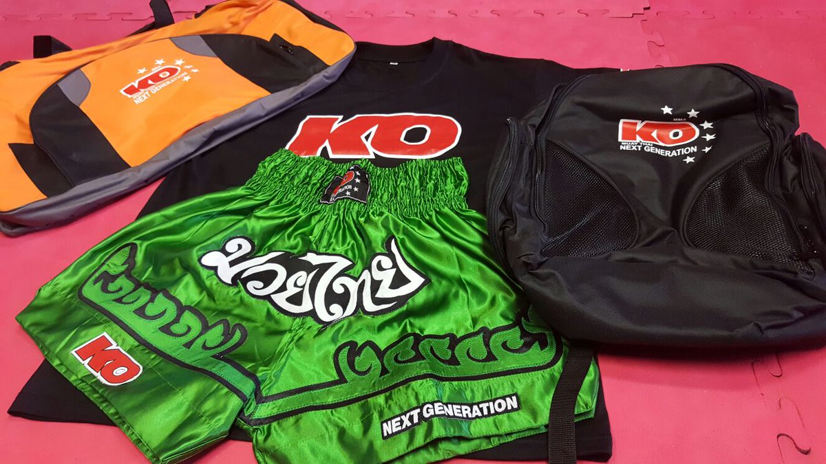 SNCOMBATACADEMY's tweet photo. New Products / Gears Available at Reception. #thaiboxingshorts #tshirts #trainingbags #Racksack #konextgeneration https://t.co/61yyOrruKz