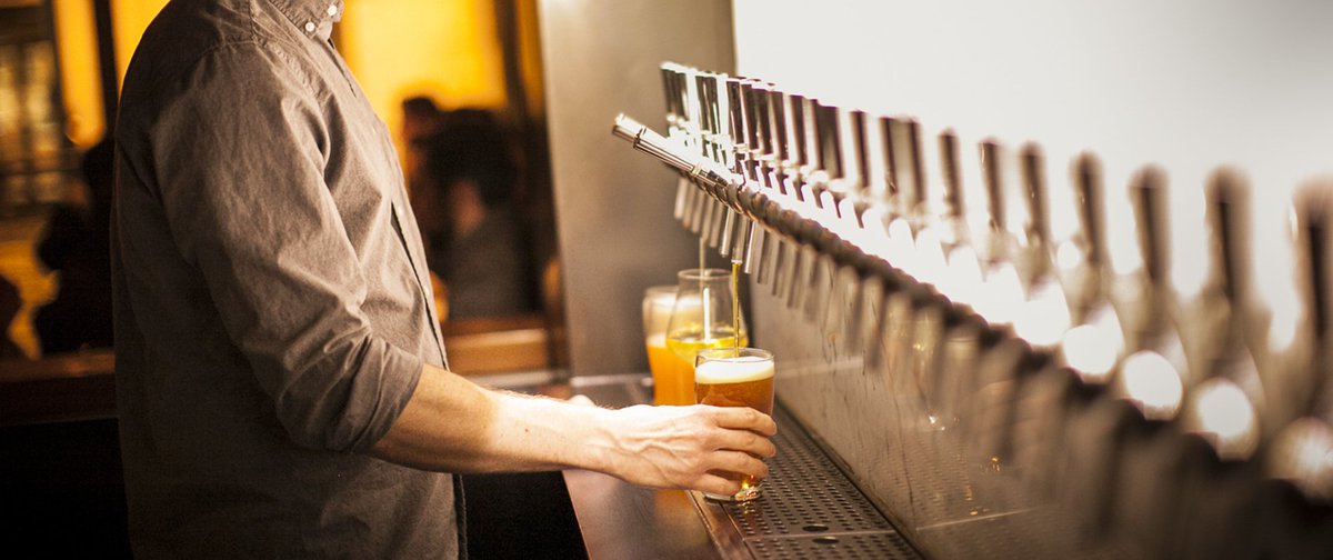 draftmag's tweet photo. It's finally here! Our 2016 list of America's 100 best beer bars: https://t.co/SMDPFecw00 https://t.co/sKu6Tpqnkr