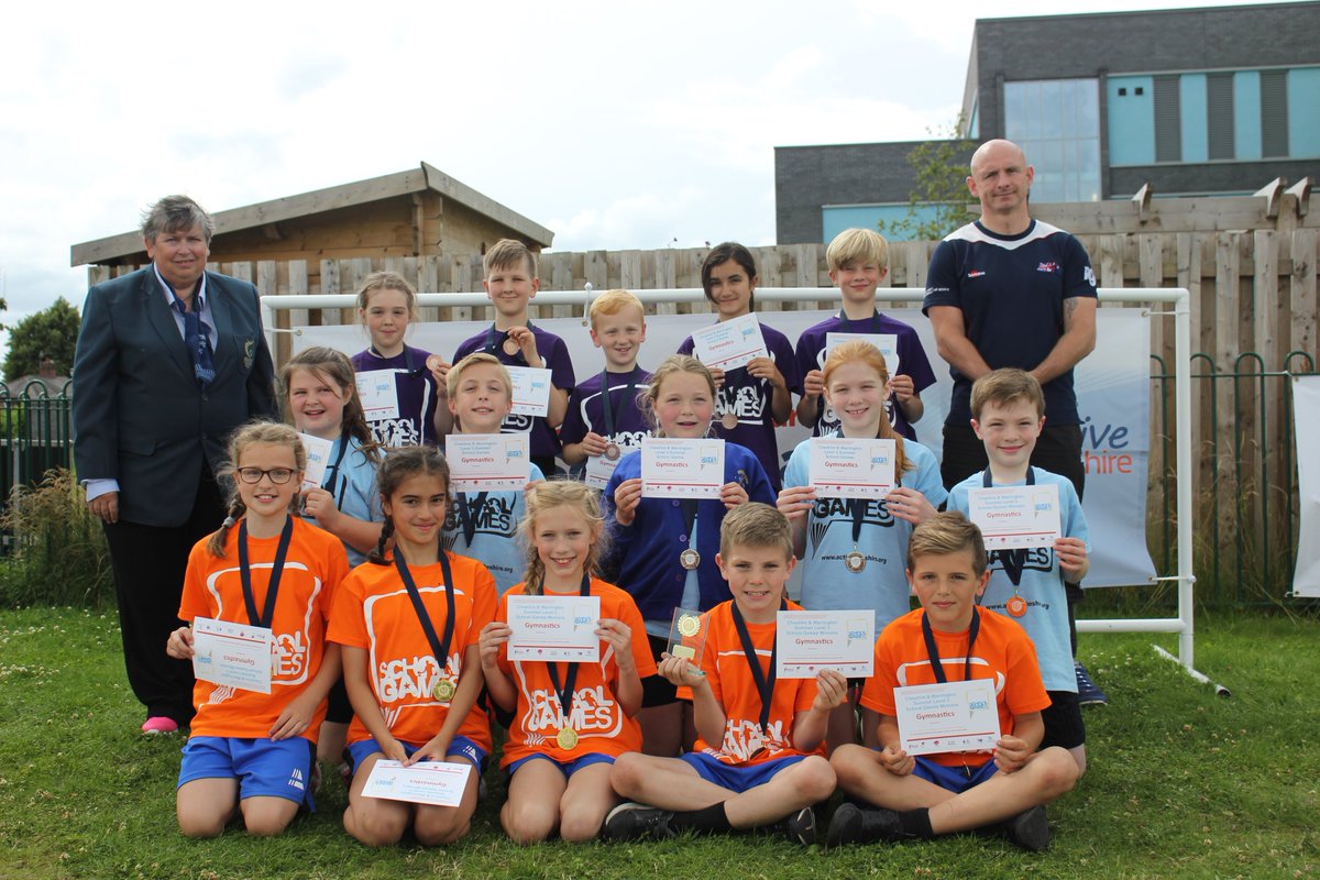 CWSchoolGames's tweet photo. Congratulations to all the winners today! @ActiveCheshire here are a few of them @Fossysport @YourSchoolGames https://t.co/Bim9lksh7v