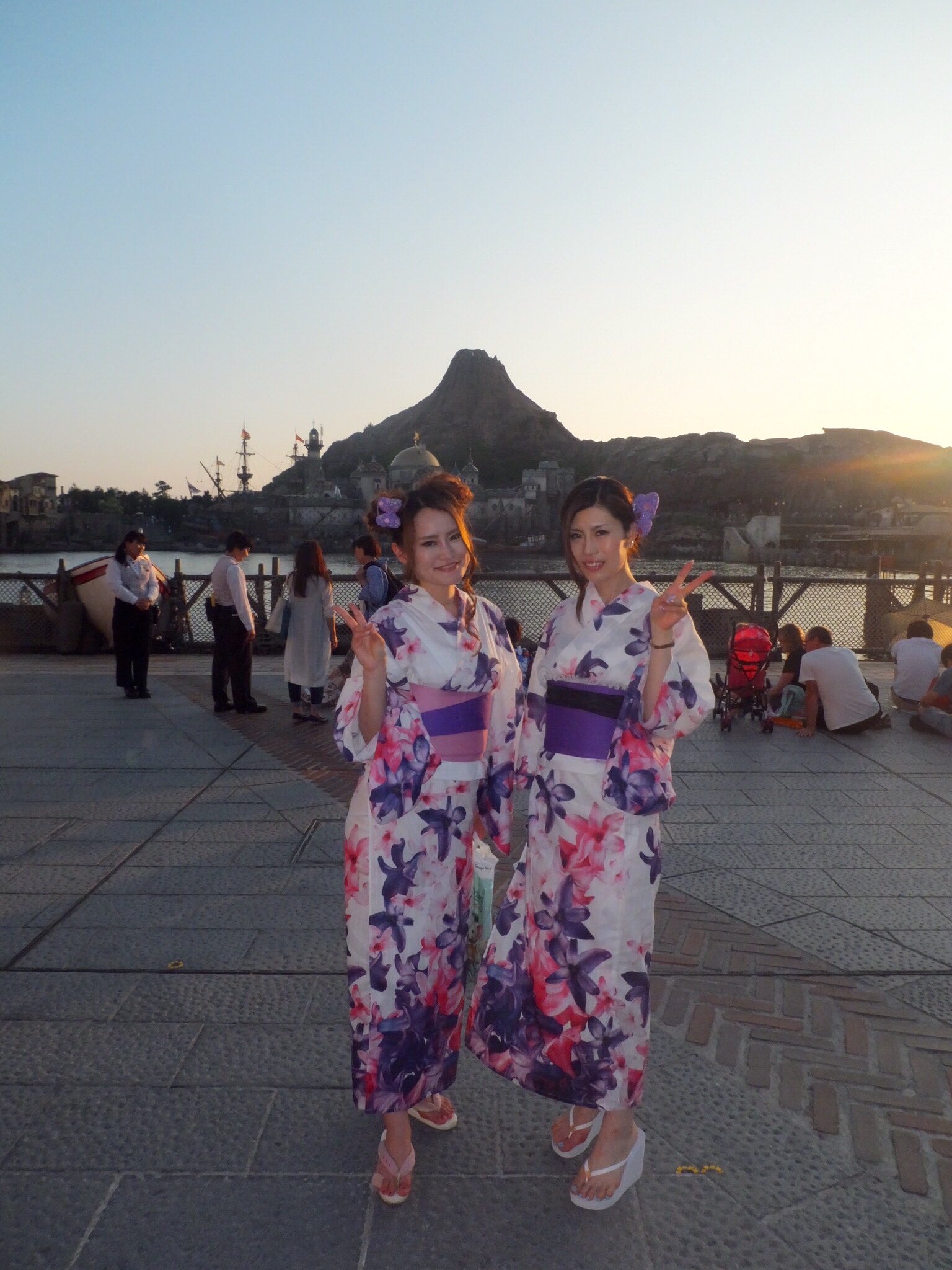 いしいめぐみ ディズニー ディズニーシー Disney Disneysea 七夕 浴衣 おそろ 大好き 夏 ディズニーマニア ディズニー行きすぎ Rady Rady浴衣 エレフラ レースクイーン T Co Mhodp2ig9d Twitter