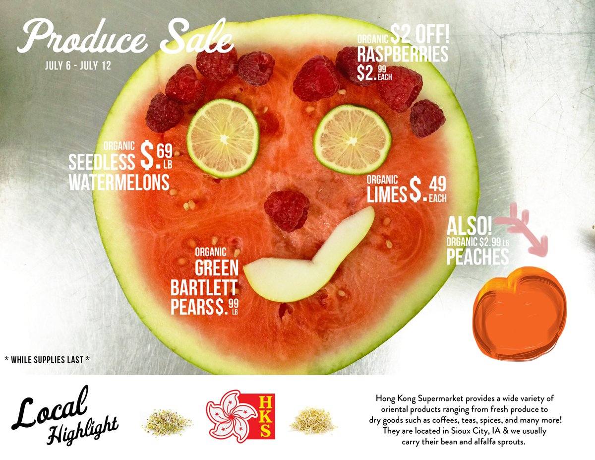 coopnaturalfood's tweet photo. Sales make everyone happy #sfcoop #producesale #happyfood #dtsf #siouxfallscoop https://t.co/iZocegC41S