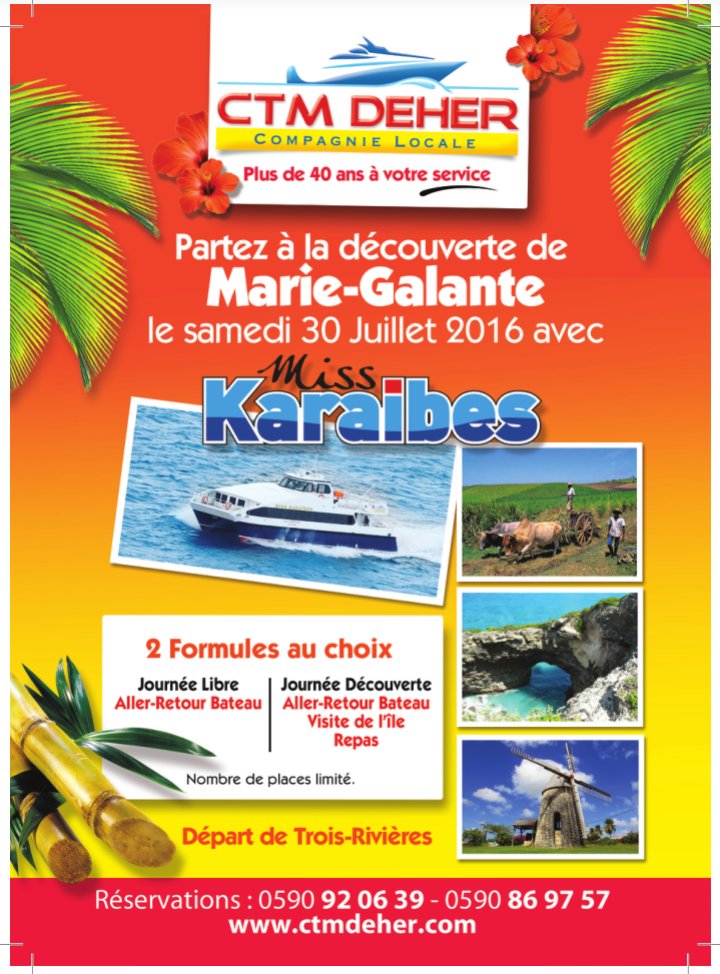 petite escapade à MARIE GALANTE