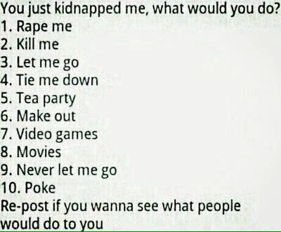 StephaniaRameri's tweet image. What Will You Do Of You Just Kidnapped Me??