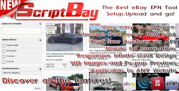 WpWarez's tweet image. #Scriptbay - Advanced Affiliate #Ebay Script ... - #AffiliateEbay #EbayAuctionSearch goo.gl/jELSsf
