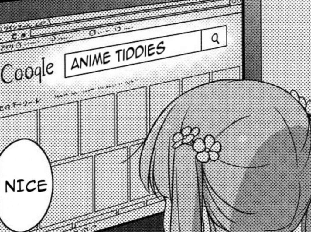 Oh well, you know what they say. Anime tiddies is worth a thousand words... or at least I think that's how it goes. 