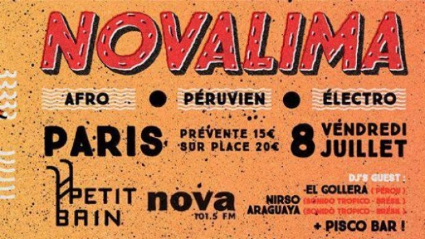 laRadioNova's tweet photo. #Gratos Buena onda et afro-électro péruvienne ce vendredi au @PetitBain ! https://t.co/jV77AOIAlq https://t.co/5pwZ4GZ6UF