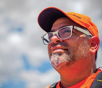 Cesar Bacerra has spent the last 11 summers trekking across the US for diabetes awareness. goo.gl/ilQk5M