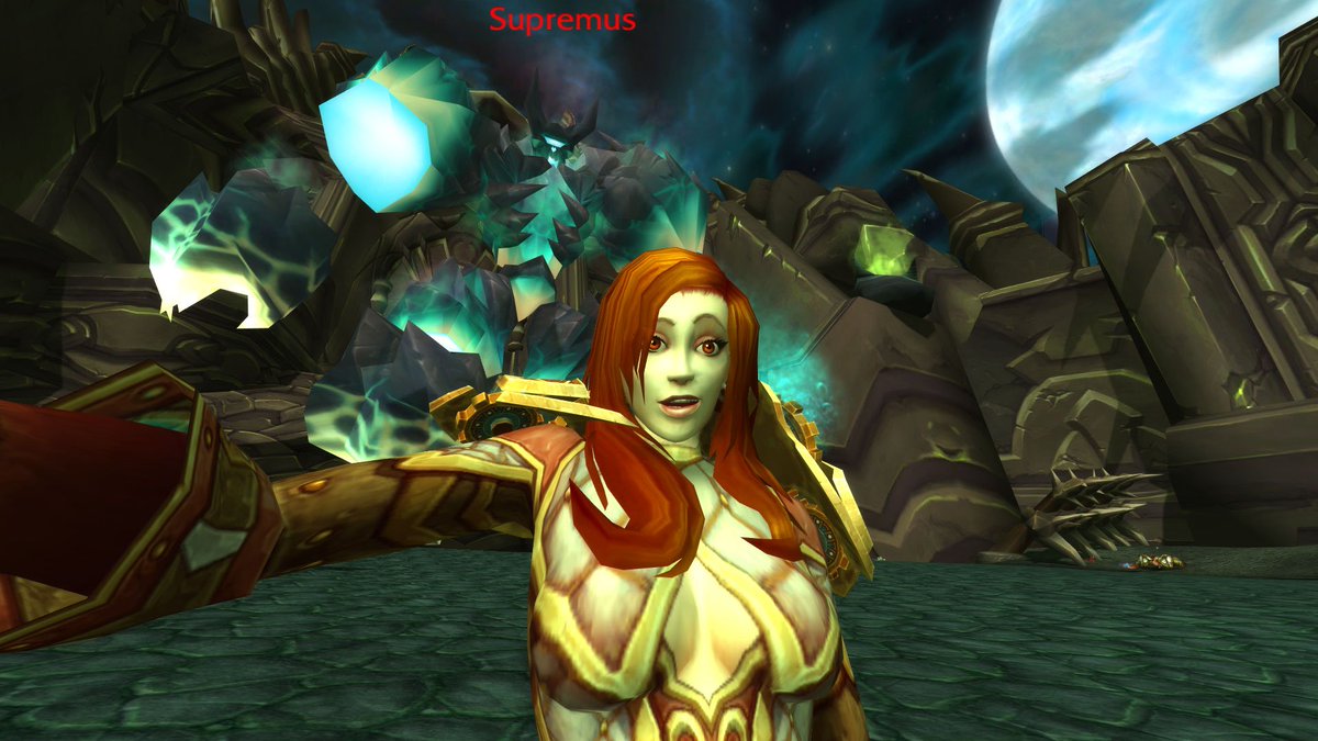 BlackMage112's tweet photo. So I wanted a pic of Supremus, but instead I'll give you one of the scary ones =( #SpartyBounty #SpartyInfernal https://t.co/MMR0LLSnJU