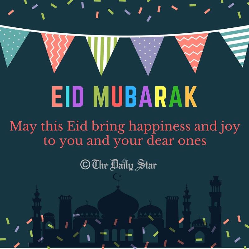 In the spirit of Eid, let us all stand united to fight all evil. #EidMubarak to everyone.