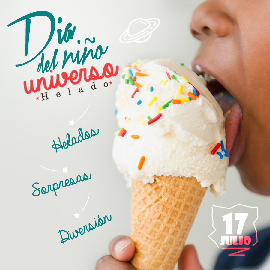 universohelado's tweet photo. Te traemos muchas sorpresas para el dia de los pequeños de la casa, este 17 DE JULIO #DIADELNIÑO https://t.co/lf0svUGKnl