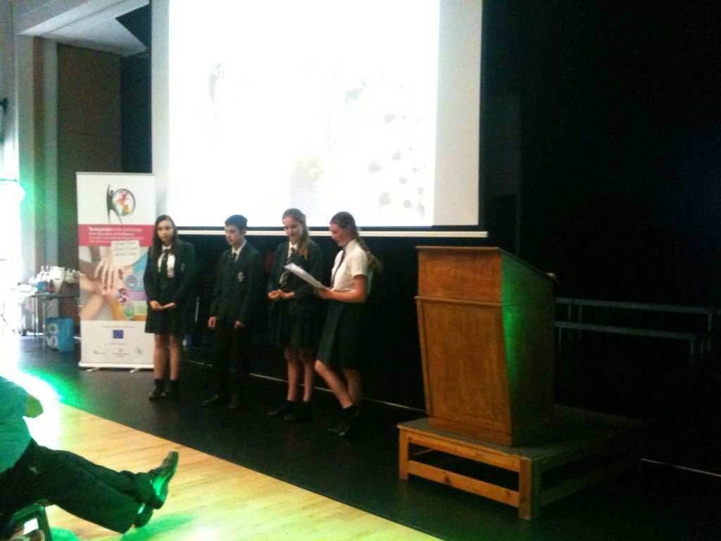 Tidegloballearn's tweet photo. Young Leaders from @NunneryWood present on their #ypogs project #ypogsTM - confidence, experience, learning https://t.co/lm1HuszWID