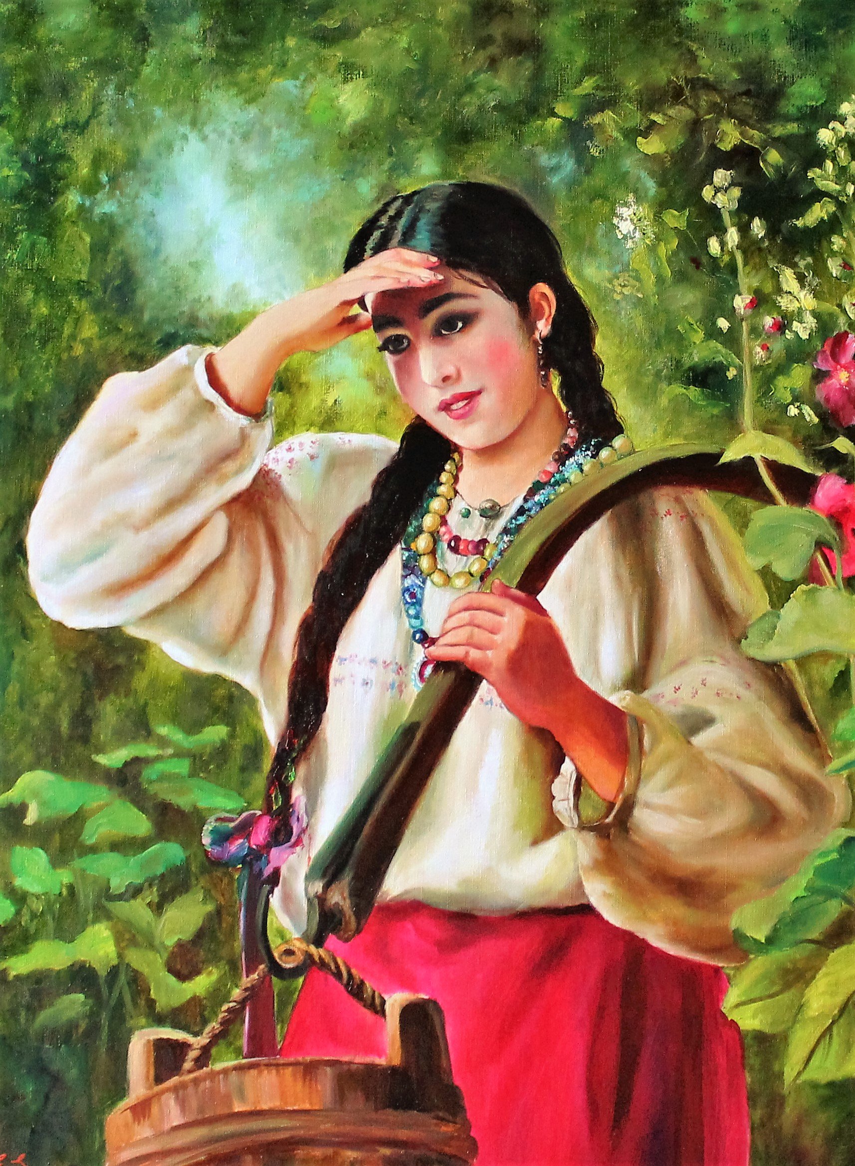 Чернобровая казачка