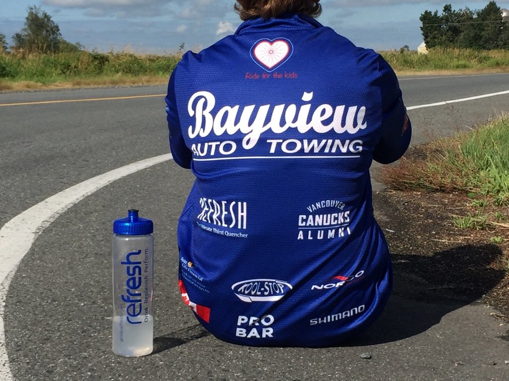JBan_Racing's tweet photo. Its warm out #Bayviewboys #stayhydrated @DrinkRefreshNow #WeRideForTheKids coming your way @TheProgress @CanucksFIN https://t.co/qWfeiiN34J