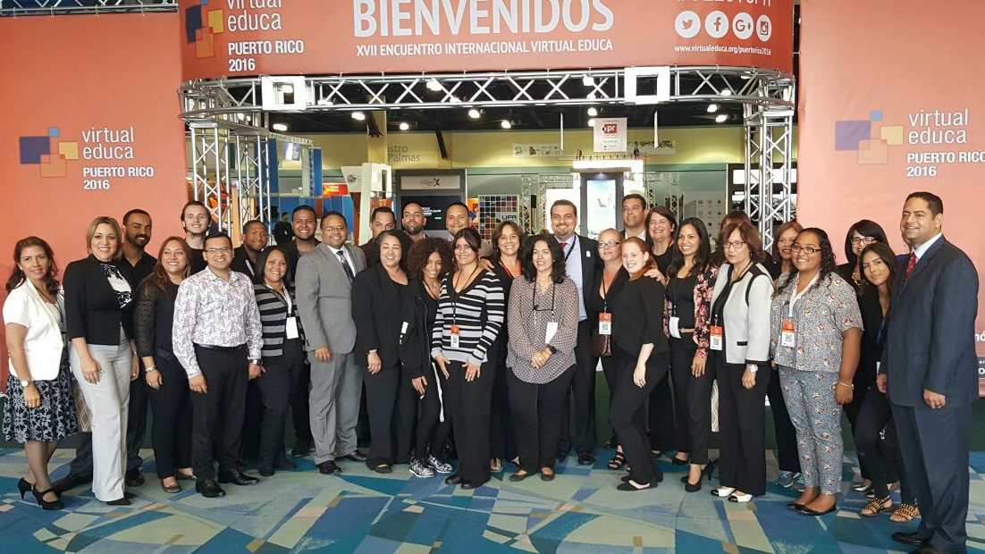 amoralesfresse's tweet photo. Parte del equipo que hizo posible #VE2016PR @virtualeduca | Muy agradecido de todos ellos... https://t.co/4XvJHVEJj4