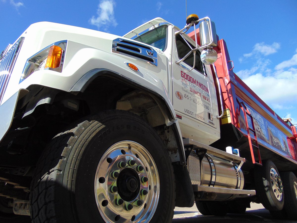 GoodmansonConst's tweet photo. @starwars Does big trucks work too? #dumptruck #bigtrucks #redwestern https://t.co/kWj34Wj5Iw