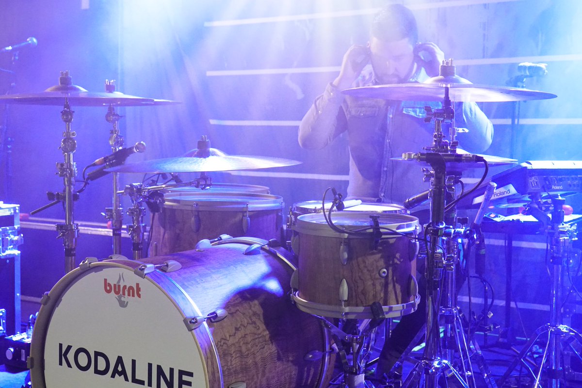 Absolutely blown away by my new <a href="/burntcustomdrum/">Burnt Custom Drums</a> kit! This thing sounds huge!!!