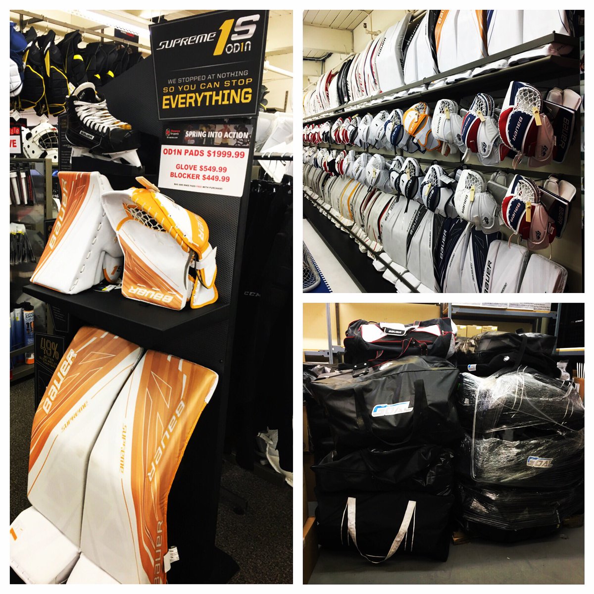 Adrenalin SFS (@adrenalinsfs1) on Twitter photo The 1S Demo Pads have landed! Last day to sign up for our Demo Event @ Rose Kohn arena tomorrow. <a href="/BauerHockey/">BAUER Hockey</a> The 1S Demo Pads have landed! Last day to sign up for our Demo Event @ Rose Kohn arena tomorrow. <a href="/BauerHockey/">BAUER Hockey</a>