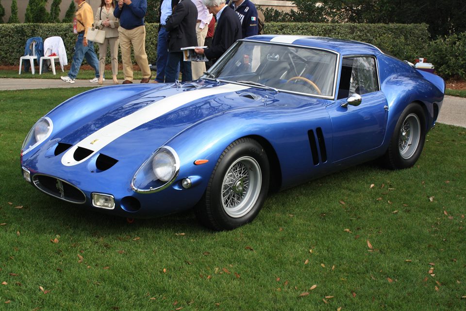 Earlsimxx's tweet photo. '62 Ferrari 250 GTO, 1 of only 2 originally in blue this being chassis 3387GT. 

#ChassisLegends https://t.co/ajLyS4xPg4