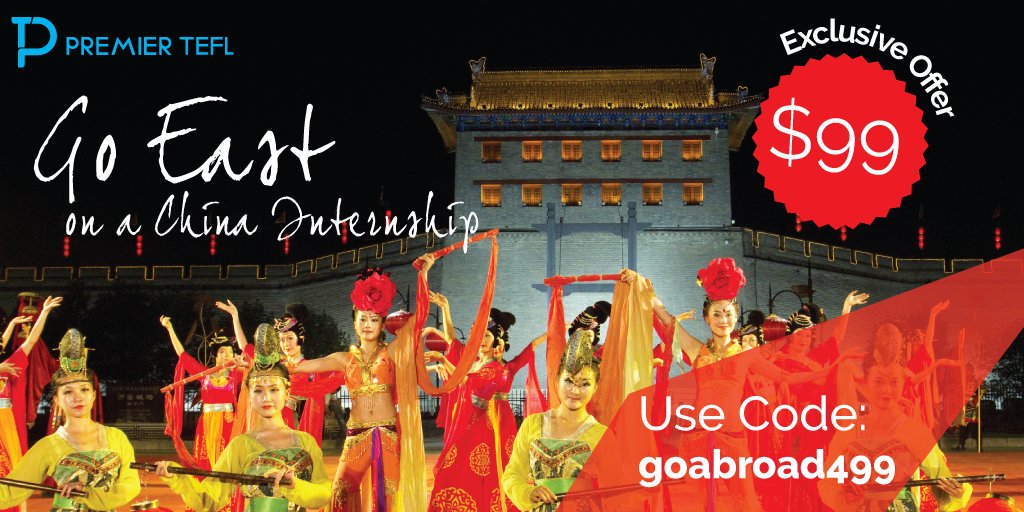 Want a paid #TEFL internship in #China? Travel &amp; live in the land of the dragon with <a href="/PremierTEFL/">Premier TEFL</a>!